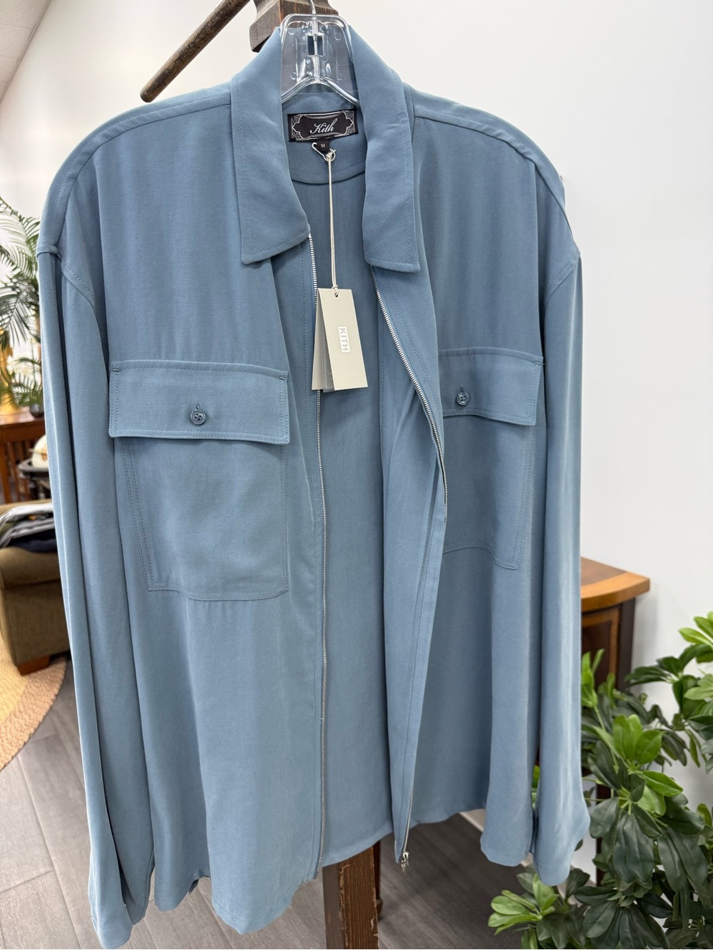 Kith Slate Blue Utility Jacket